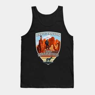 I Hiked the Navajo Loop Bryce Canyon National Park with Pronghorn Design for Women Tank Top